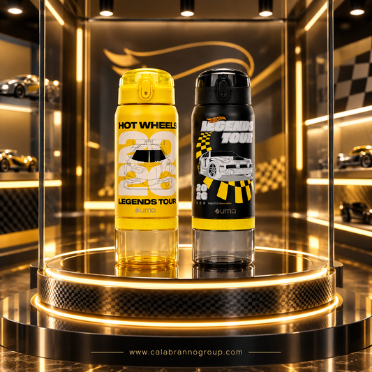 BOTELLA TÉRMICA HOT WHEELS LEGENDS 2 EN 1 590 ML – ACERO INOXIDABLE UMA