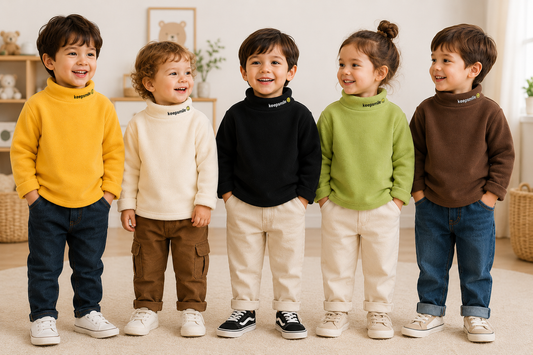 Beatle Infantil de Polar con Chiporro | Cuello Alto Térmico | 18 Meses a 5 Años