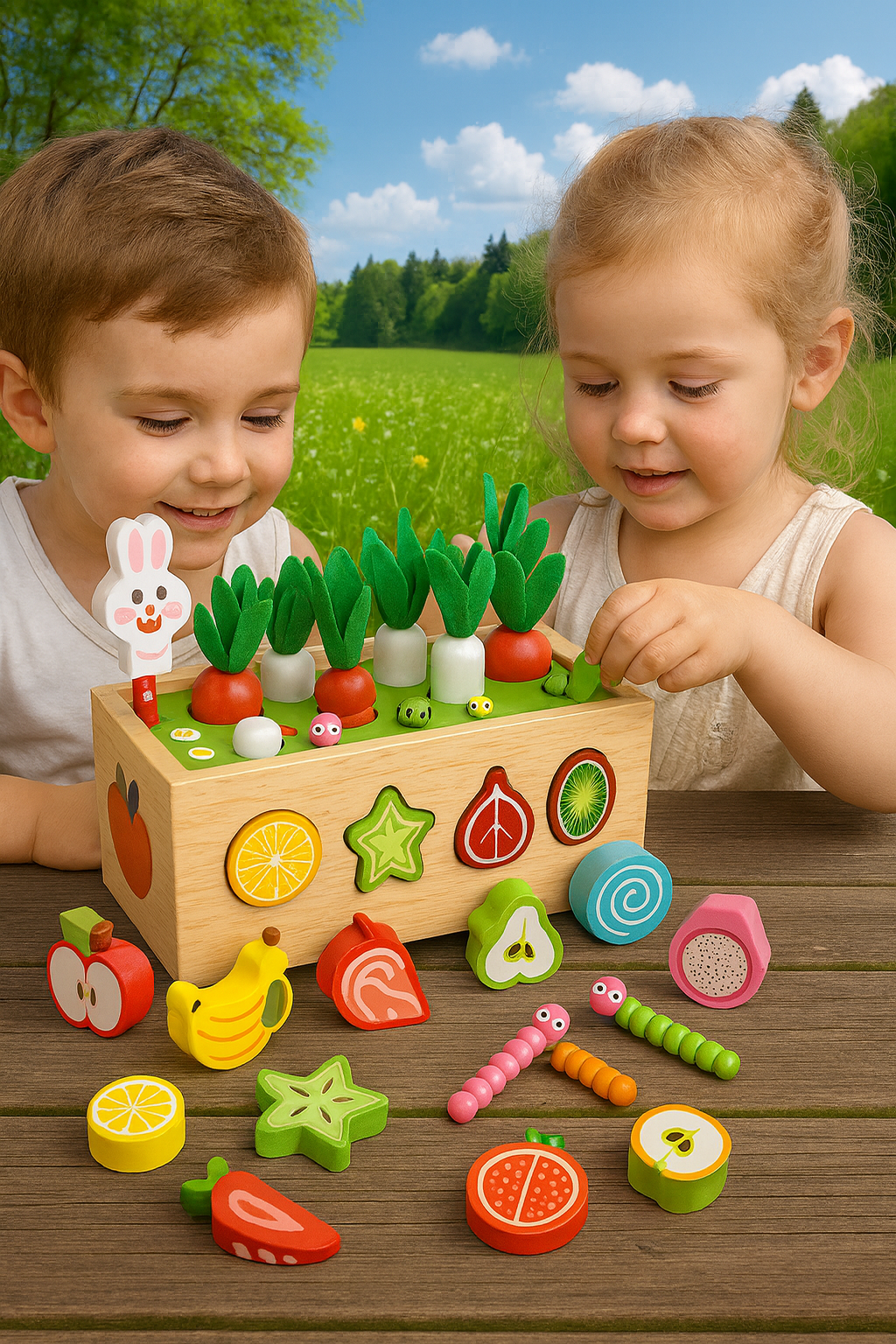 JUEGO DE Aprendizaje Clasificador DE FORMAS  PARA TU BEBE