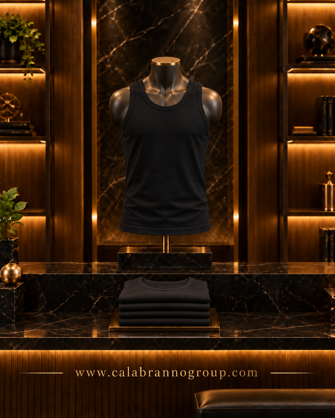 CAMISETA HOMBRE SIN MANGAS 90% ALGODÓN – SUAVE, ELASTICADA Y CÓMODA