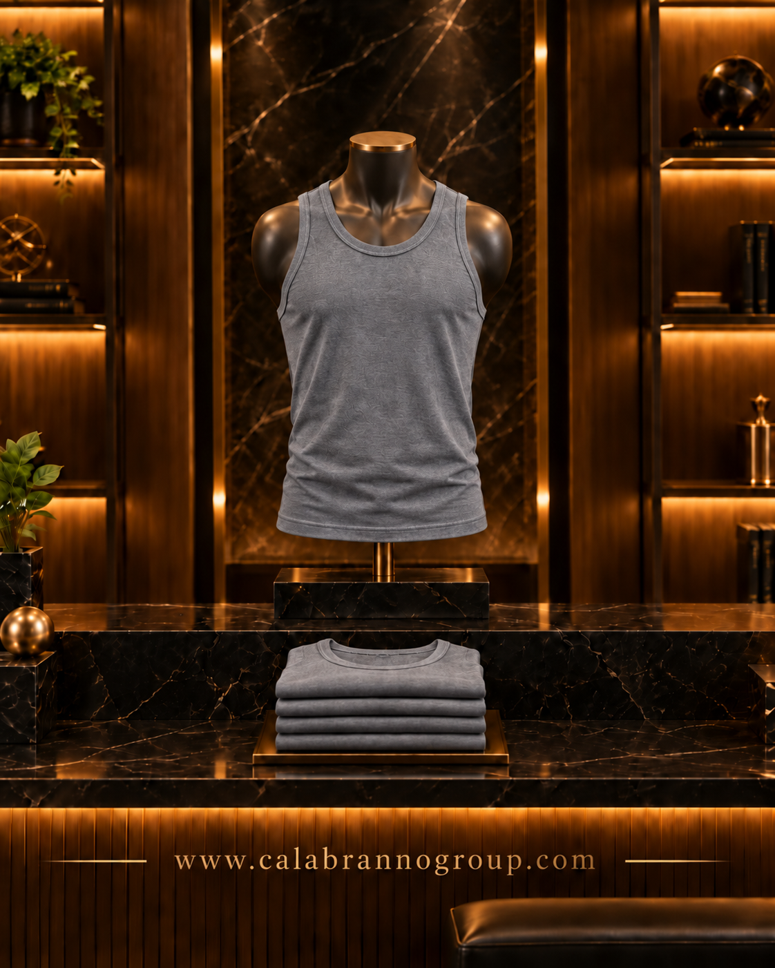 CAMISETA HOMBRE SIN MANGAS 90% ALGODÓN – SUAVE, ELASTICADA Y CÓMODA