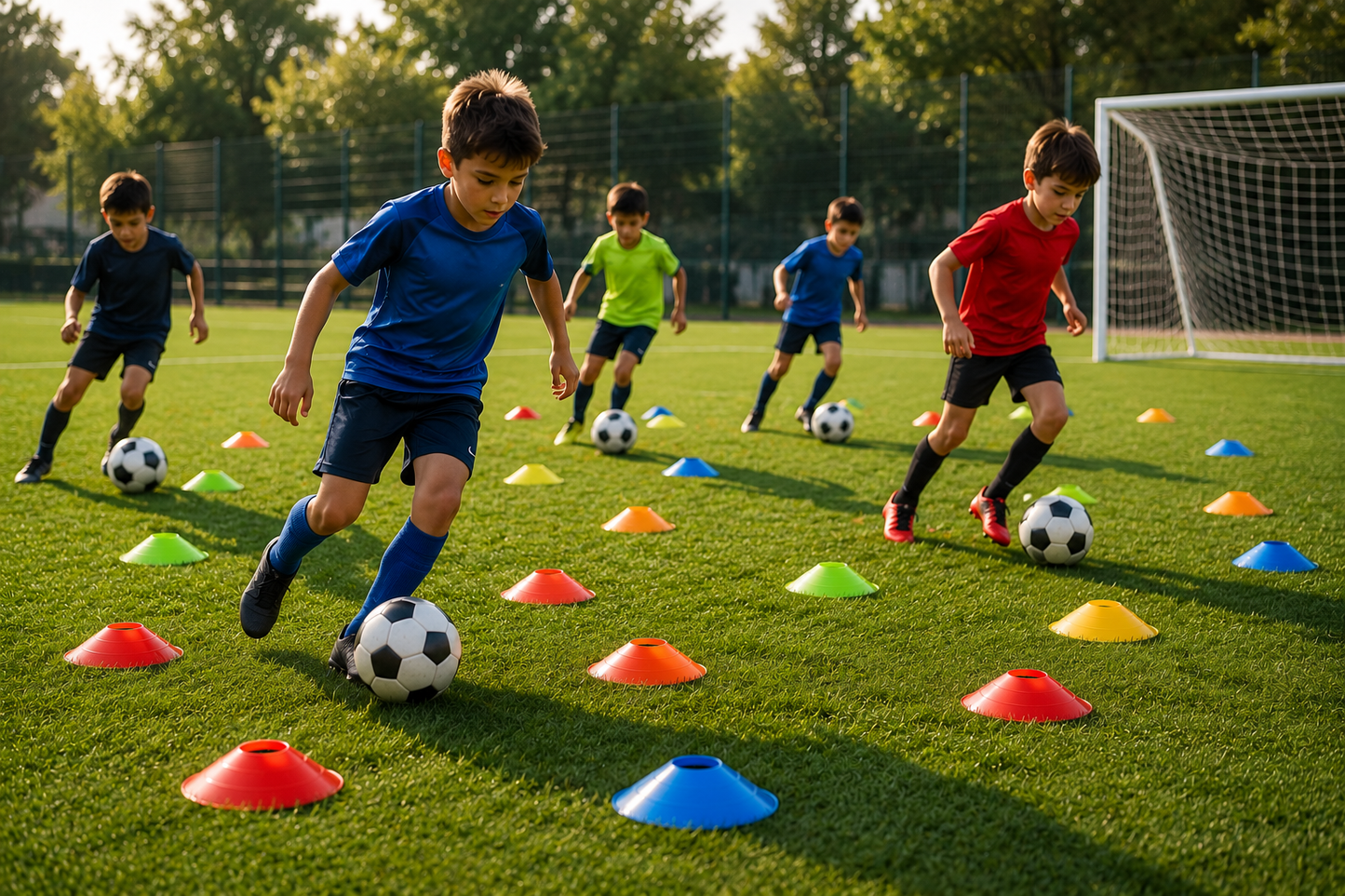 Pack de 10 Conos tipo Lentejas  para Entrenamiento de Agilidad | Fútbol y Deportes