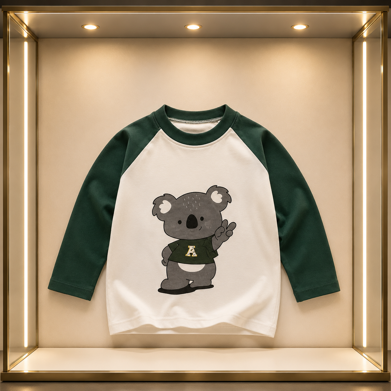 Poleras Infantiles de Manga Larga 100% Algodón