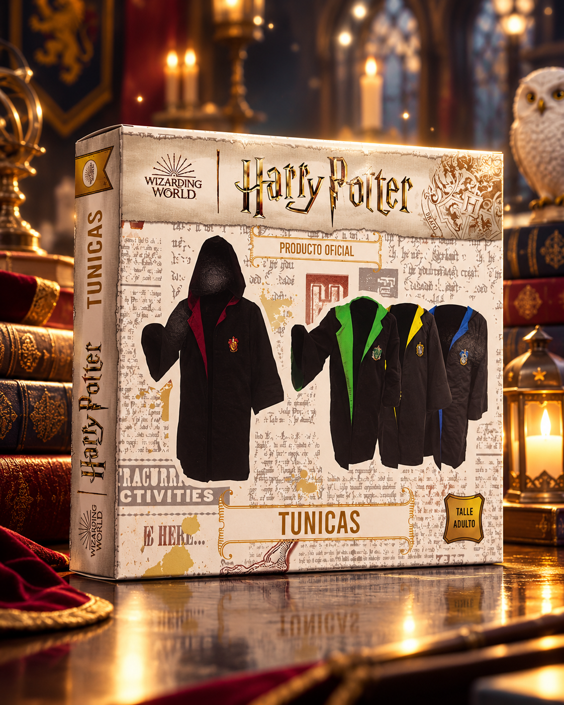 **TÚNICA HARRY POTTER OFICIAL ADULTO – WIZARDING WORLD**