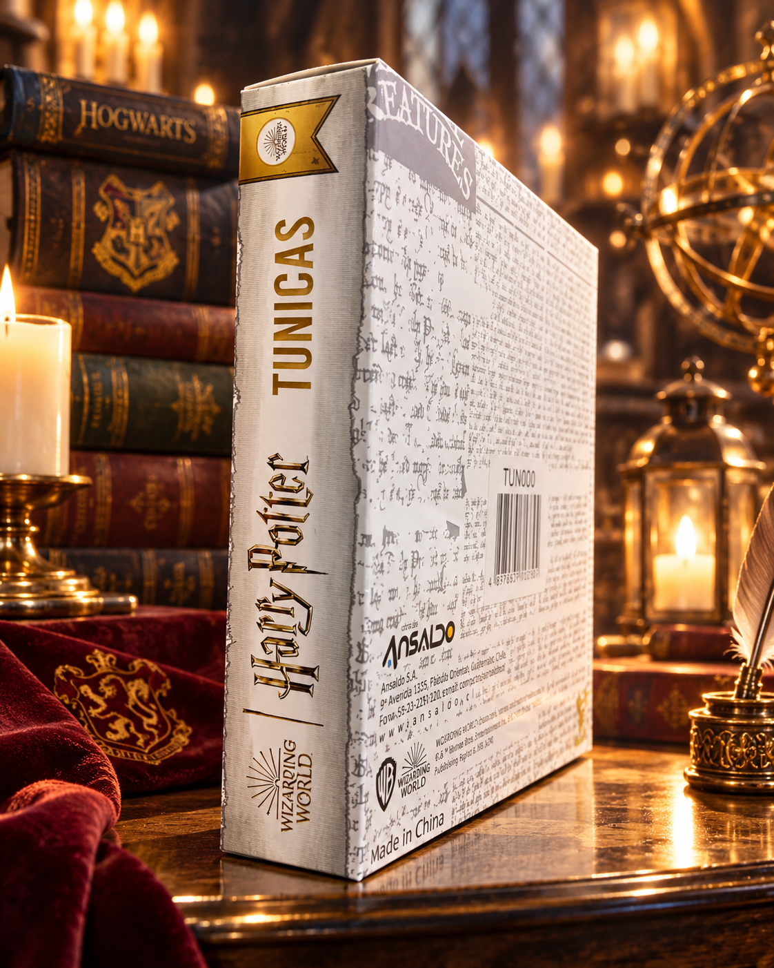 **TÚNICA HARRY POTTER OFICIAL ADULTO – WIZARDING WORLD**