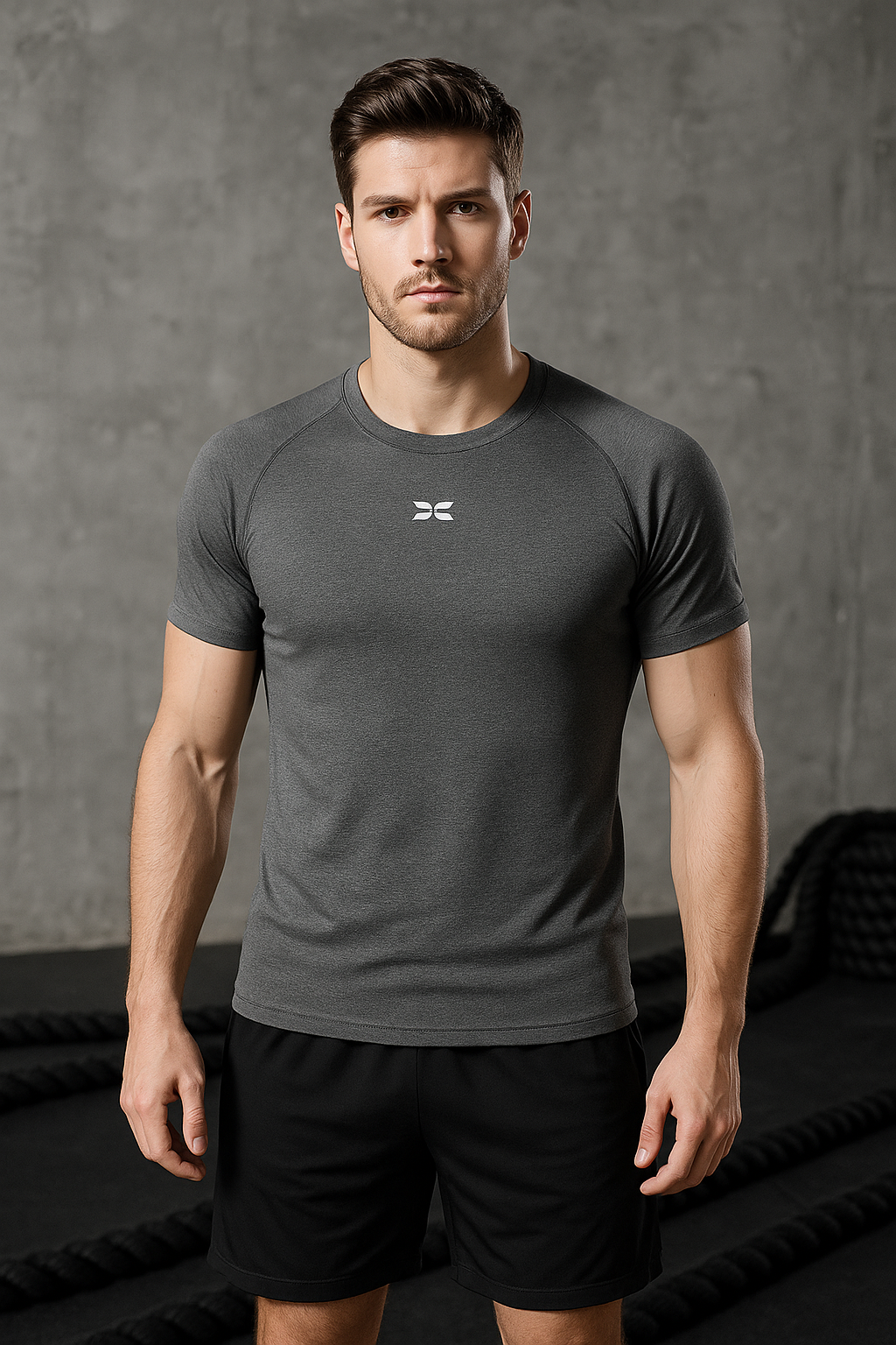 Polera Hombre Deportiva ajustada