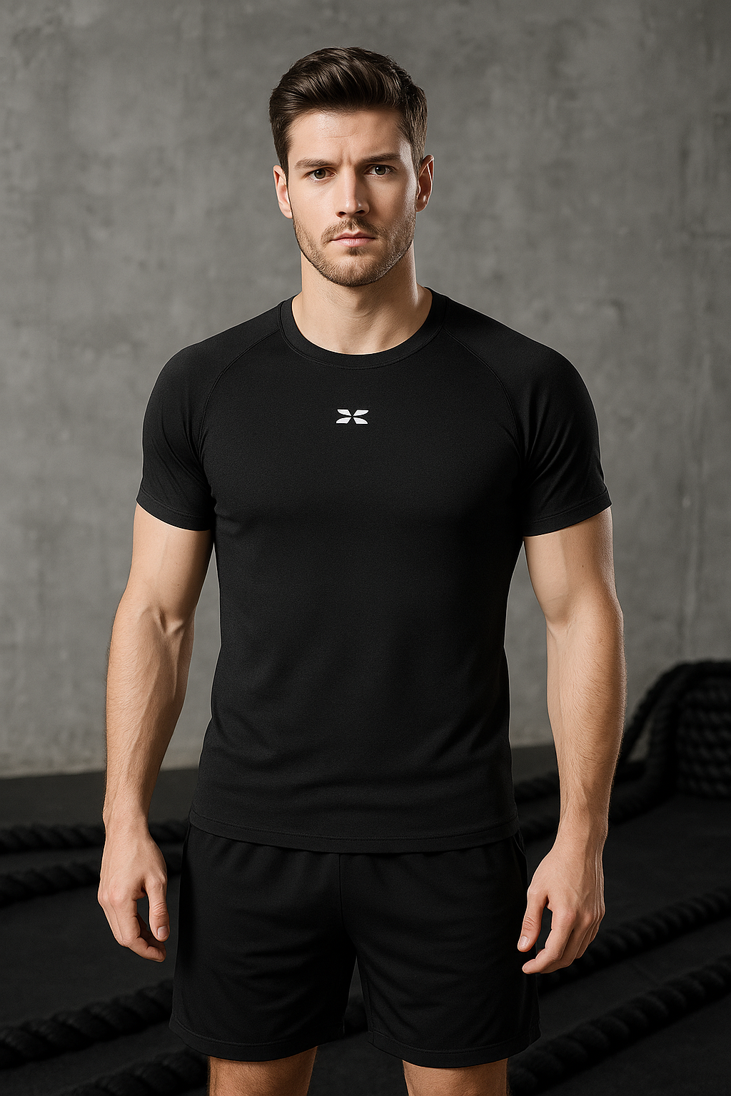Polera Hombre Deportiva ajustada