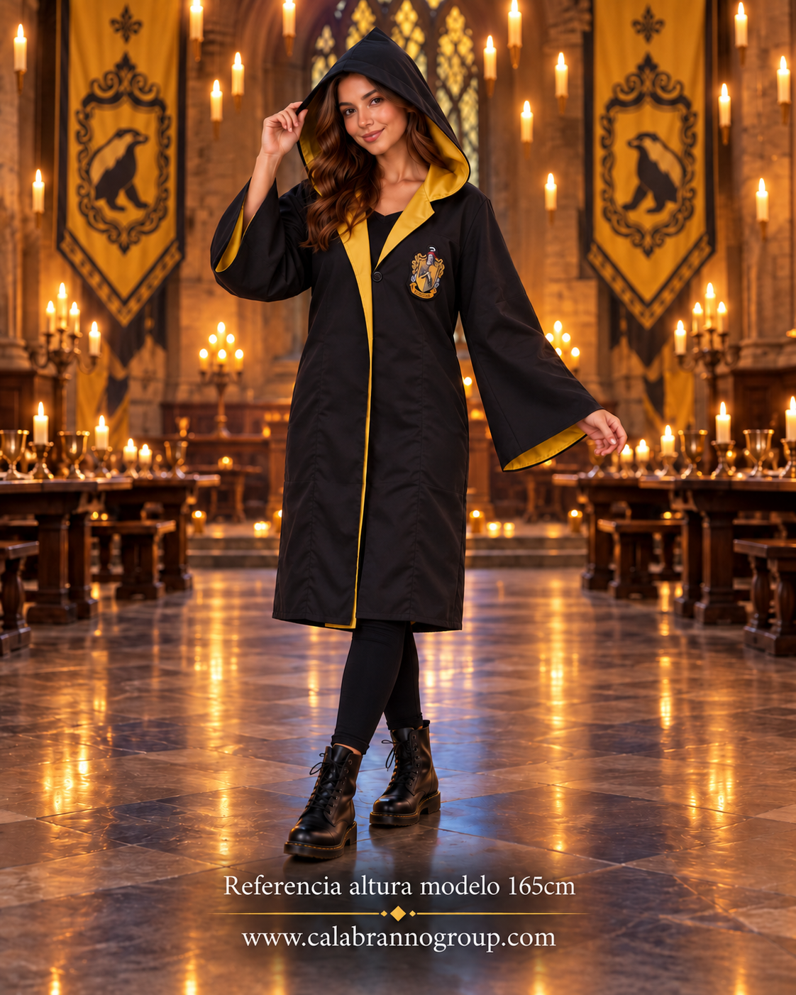 **TÚNICA HARRY POTTER OFICIAL ADULTO – WIZARDING WORLD**