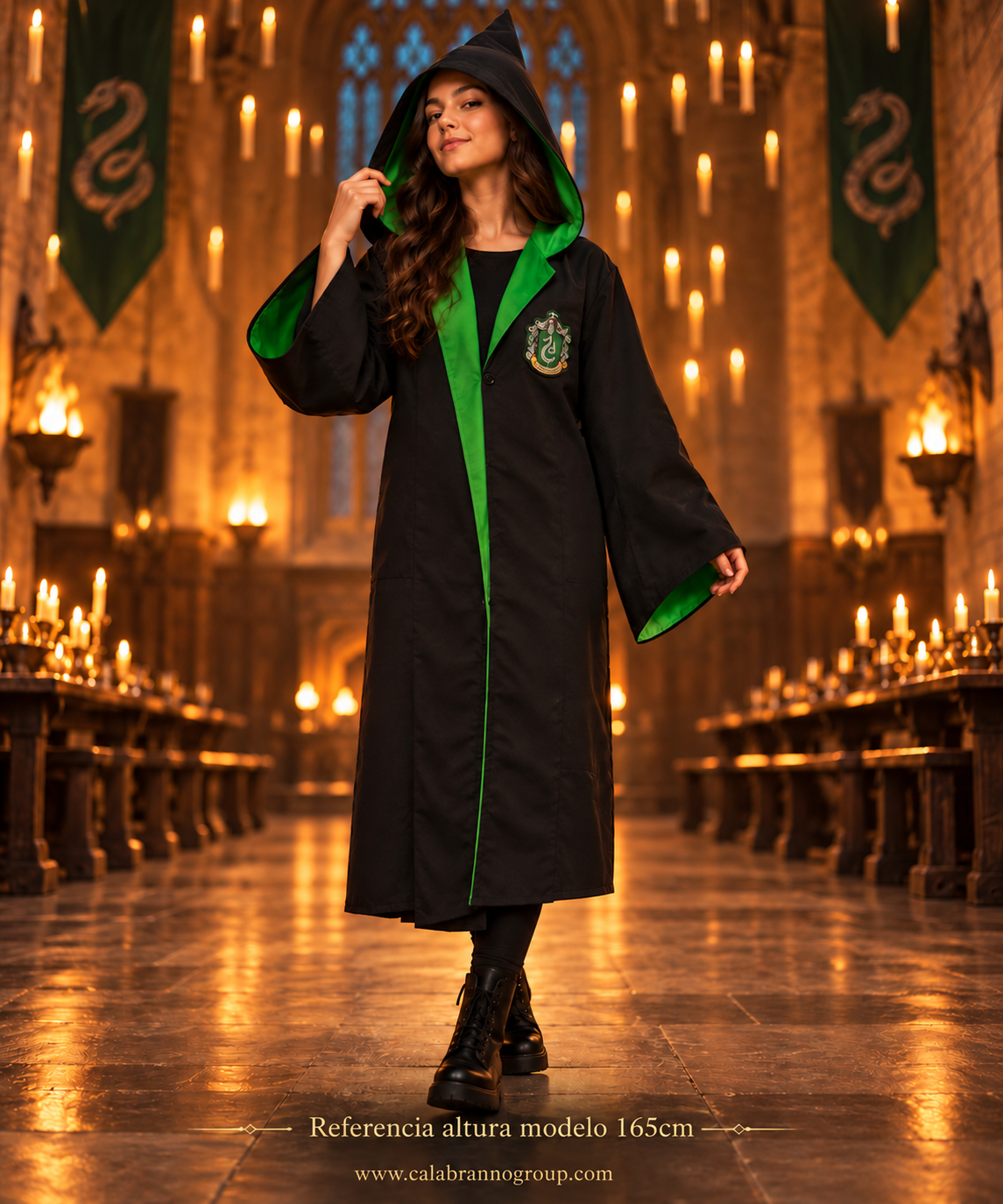 **TÚNICA HARRY POTTER OFICIAL ADULTO – WIZARDING WORLD**