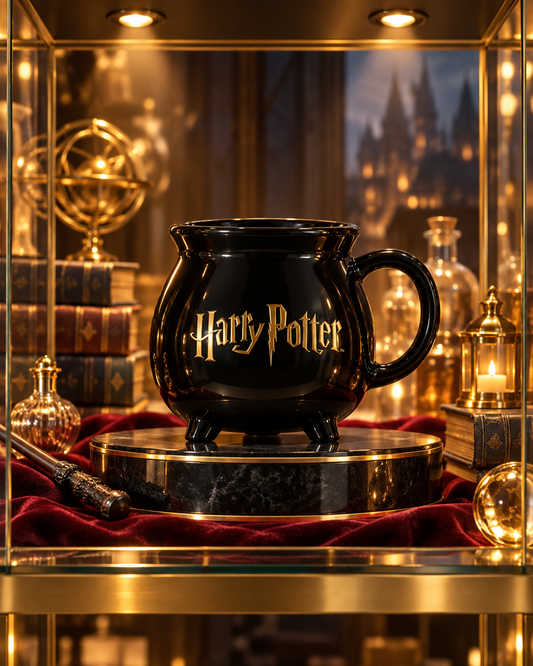 Tazón 3D Caldero Harry Potter Negro – Diseño Mágico Coleccionable