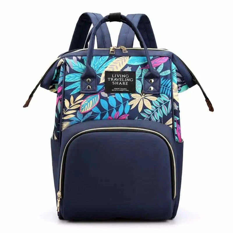 BOLSO MATERNAL FLOWERS 4 COLORES
