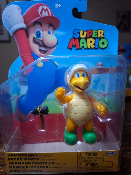 FIGURA SUPER MARIO HAMMER BRO CON MARTILLO – JAKKS PACIFIC