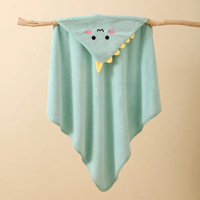 TOALLAS CON CAPUCHA ANIMALES DE BEBES
