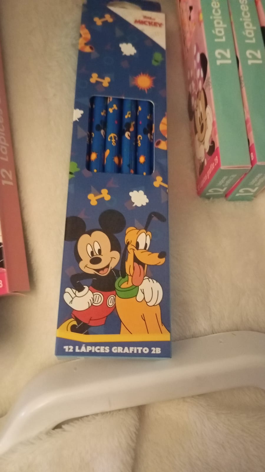12 LAPICES GRAFITO Estilo DISNEY
