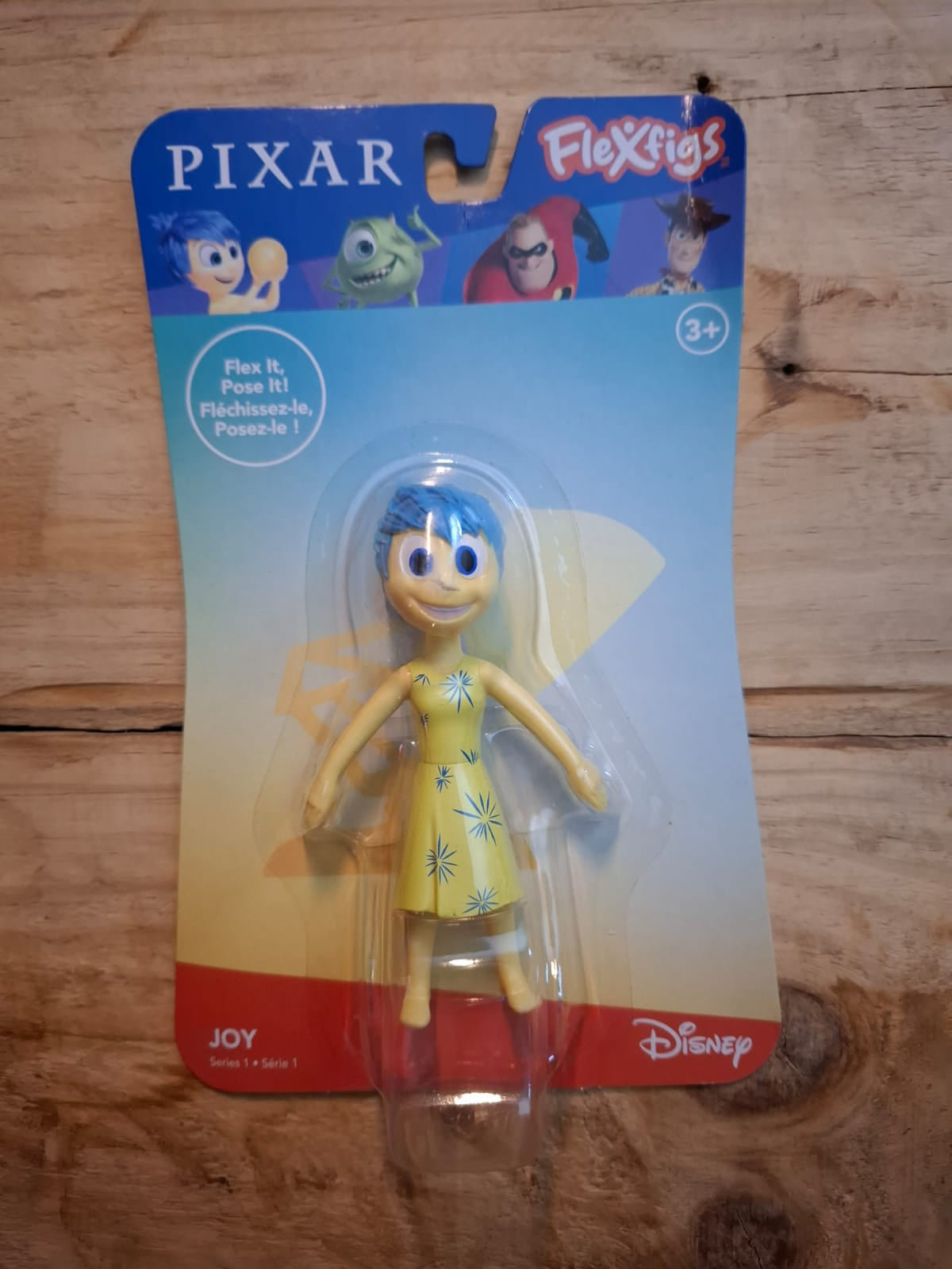 FIGURA FLEXIBLE JOY PIXAR FLEXFIGS DISNEY – INTENSAMENTE