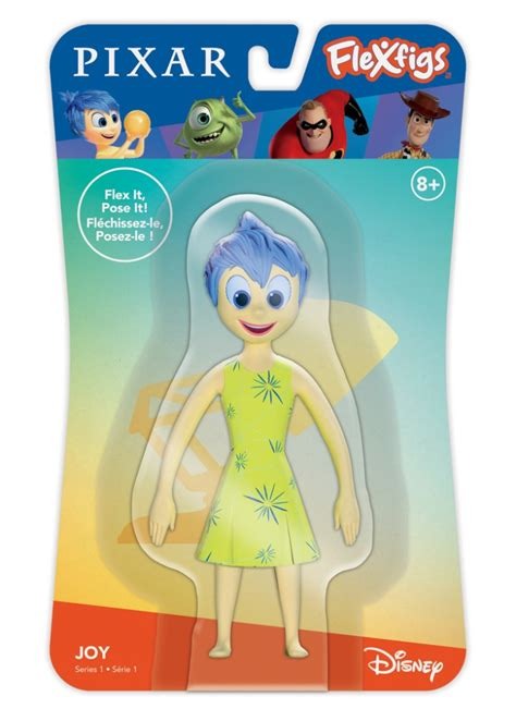 FIGURA FLEXIBLE JOY PIXAR FLEXFIGS DISNEY – INTENSAMENTE