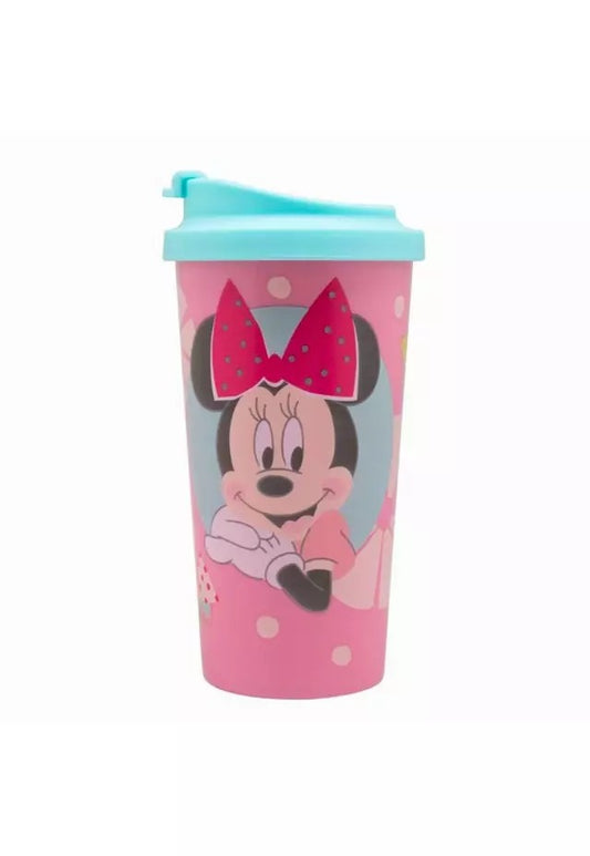 VASO MUG ORIGINAL DISNEY MINNIE MOUSE 475 ML CON TAPA – LIBRE DE BPA