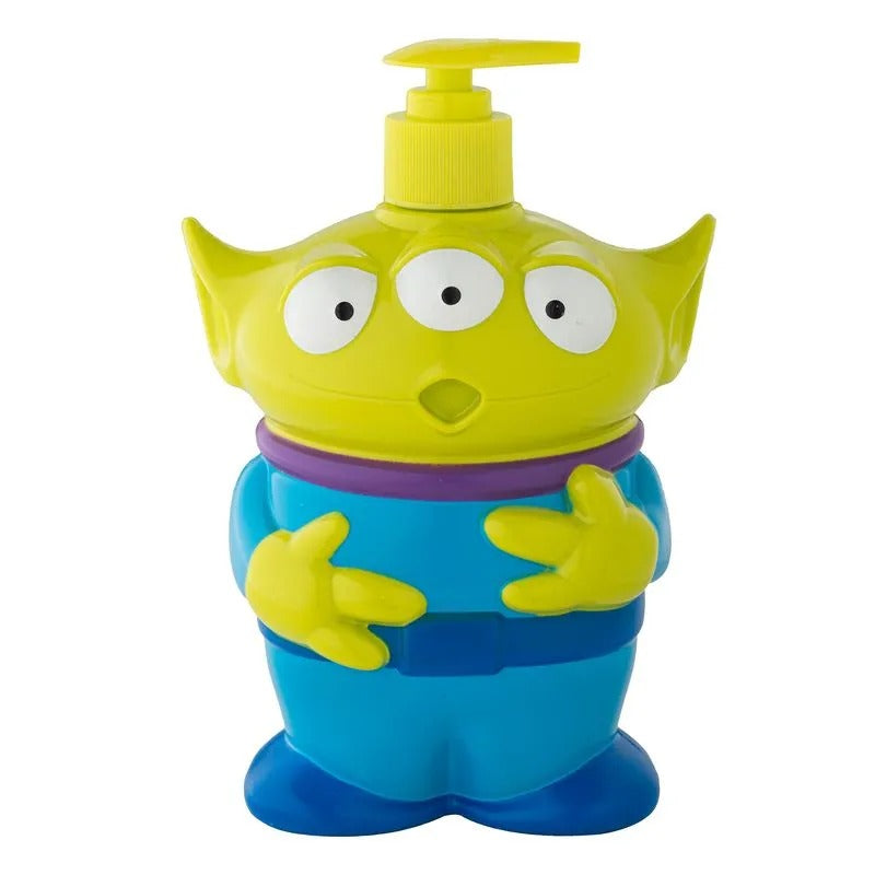JABÓN LÍQUIDO 3D ALIEN TOY STORY GELATTI 400 ML. Diseño temático oficial de Toy Story.
